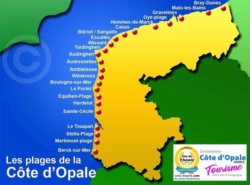 Le Sunny-Appartement Duplex Spacieux Outreau المظهر الخارجي الصورة
